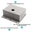 33 Brushed Nickel Farmhouse Sink - 33 Inch Kitchen Sink Stainless Steel 16 gauge Apron Front Kitchen Sink