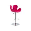 COOLMORE Swivel Bar Stools Set of 2 Adjustable Counter Height Chairs with Footrest for Kitchen, Dining Room